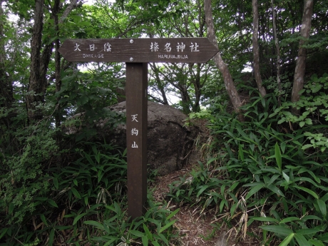 天狗山山頂に到着