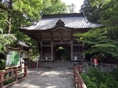 もともと仁王門だった随神門 国指定重要文化財