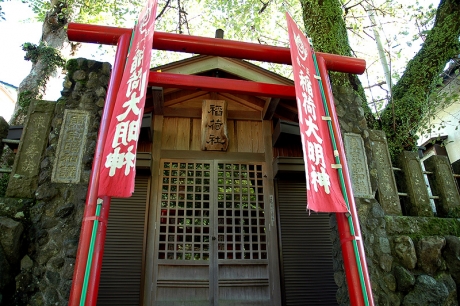 稲荷町の鎮守・稲荷社