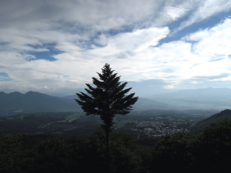 高根展望台からの眺め