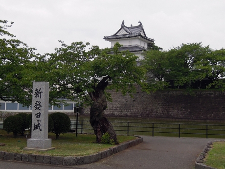 新発田城の天守に相当する三階櫓